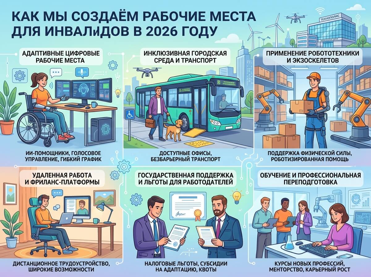 Как мы создаём рабочие места для инвалидов в 2026 году